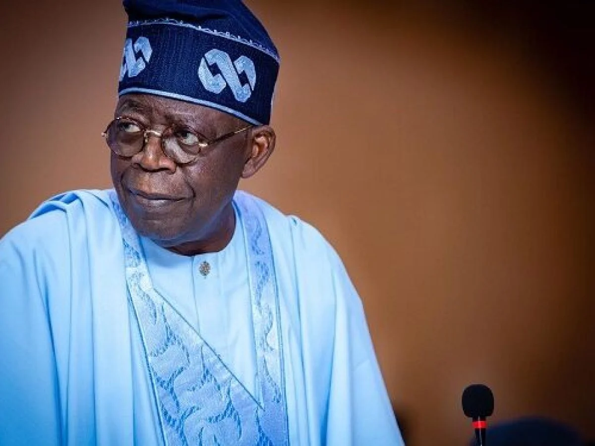 Tinubu arrives National Assembly, delivers brief speech