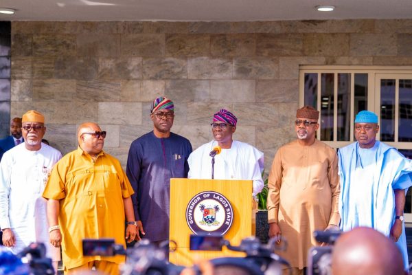 S’West Governors Adopt Common Agenda for Regional Prosperity