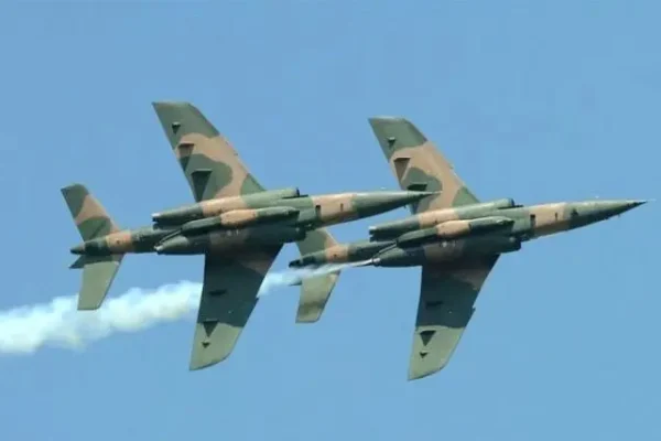 NAF airstrikes destroys terrorists’ camps