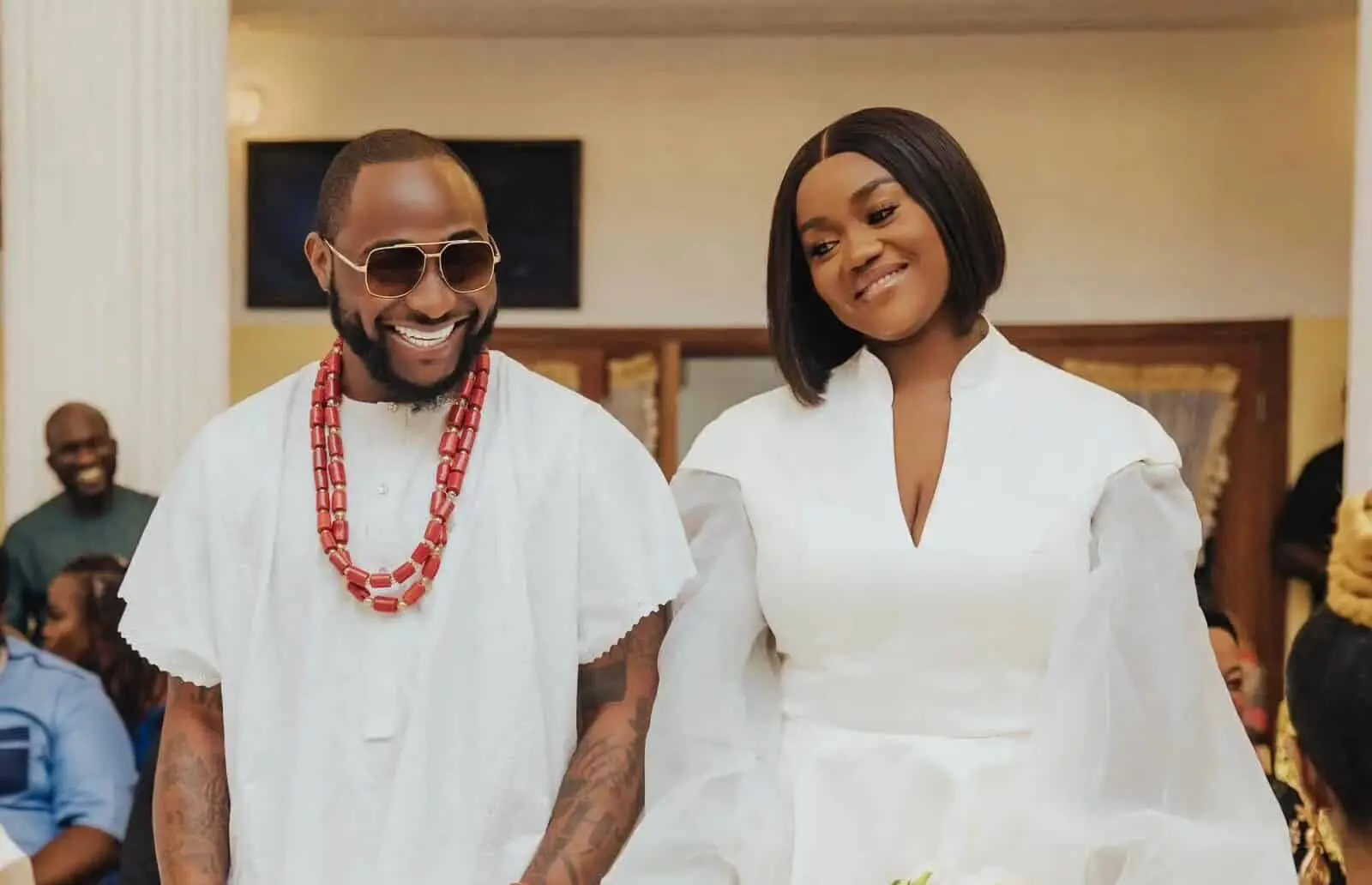 Speaking with some of his groomsmen as he prepared for his wedding, Davido said his longtime friend and associate, Lati Biola introduced him to Chioma. Davido said: “You know that it was Lati who introduced him to my wife.” Commenting, popular entertainer, Cubana Chief Priest, Pascal Okechukwu said, “That’s the real story.” The wedding tagged ‘CHIVIDO2024’ is currently trending and has drawn celebrities, politicians, and dignitaries from all walks of life. Davido engaged Chioma in 2019 first addressed her as his wife 2023. The singer, however, shocked his fans in June 2024 by announcing that his wedding will hold in a few days.