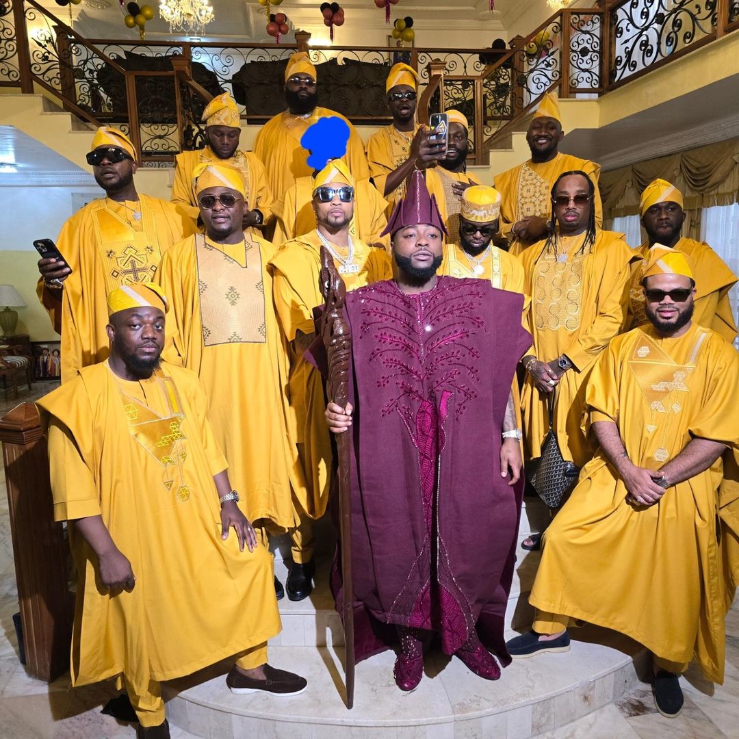 #CHIVIDO2024: Lagos State Governor, Babajide Sanwo Olu, Senator Daisy Danjuma Arrive Davido’s Wedding In Lagos