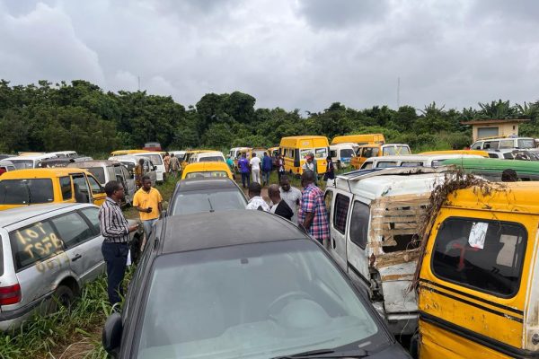 22 vehicles impounded in Lagos over traffic offences