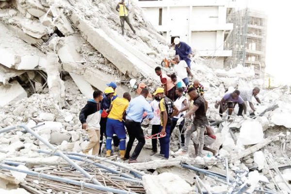 Lagos building collapse