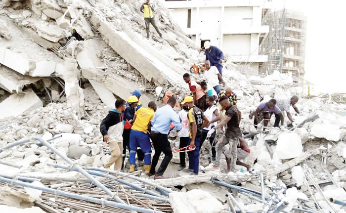 Lagos building collapse