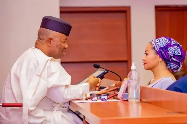 Senator Natasha ‘apologises’ to Akpabio