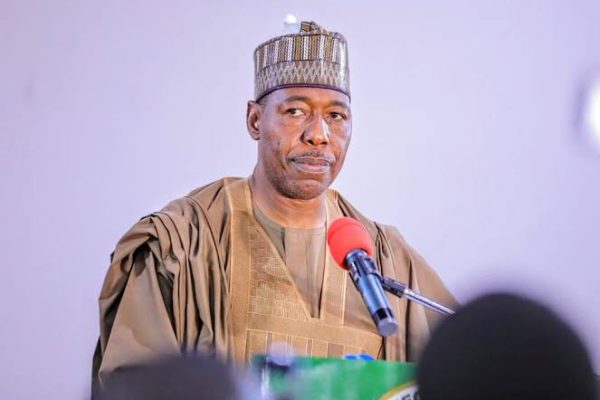 Governor Zulum raises alarm over renewed Boko Haram attacks in Borno