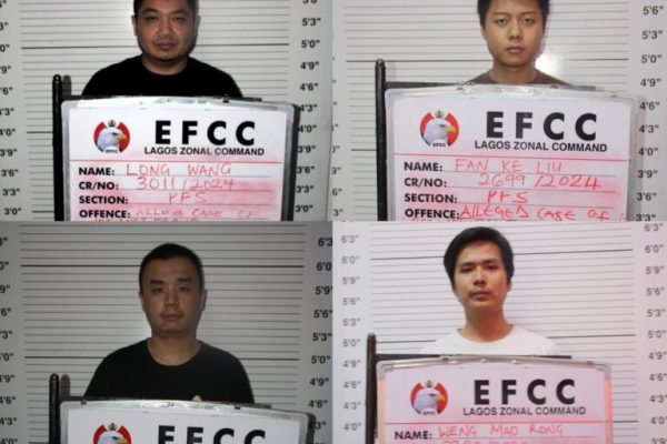 Eight Chinese Bag One Year Jail Term over Cyberterrorism, Internet Fraud in Lagos